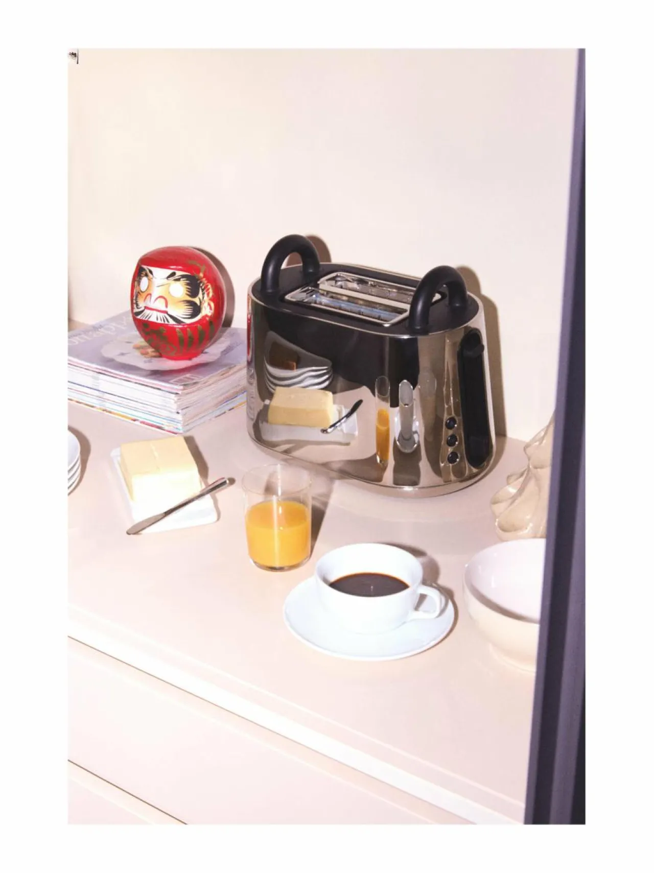 Leivänpaahtimet|Alessi B Toru -leivänpaahdin, 2 viipaleelle BLACK