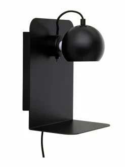 Seinävalaisimet|Frandsen Ball USB -seinävalaisin MATT BLACK