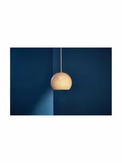 Kattovalaisimet|Frandsen Ball-lasinen riippuvalaisin Ø 18 cm CAPPUCCINO