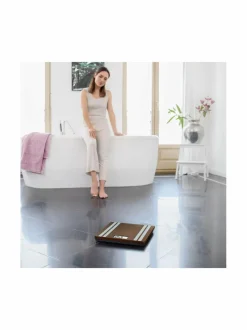 Terveydenhoito|Medisana Bamboo-kehoanalyysivaaka BROWN