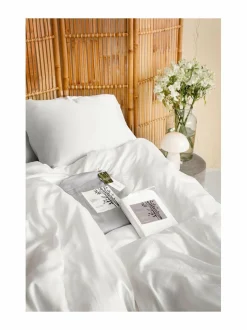 Liinavaatteet|Movesgood Bamboo-pussilakanasetti WHITE