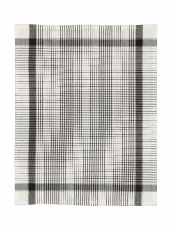Keittiö- & Kattaustekstiilit|Casa Stockmann Barra-keittiöpyyhkeet 2-pack 50 x 70 cm BLACK