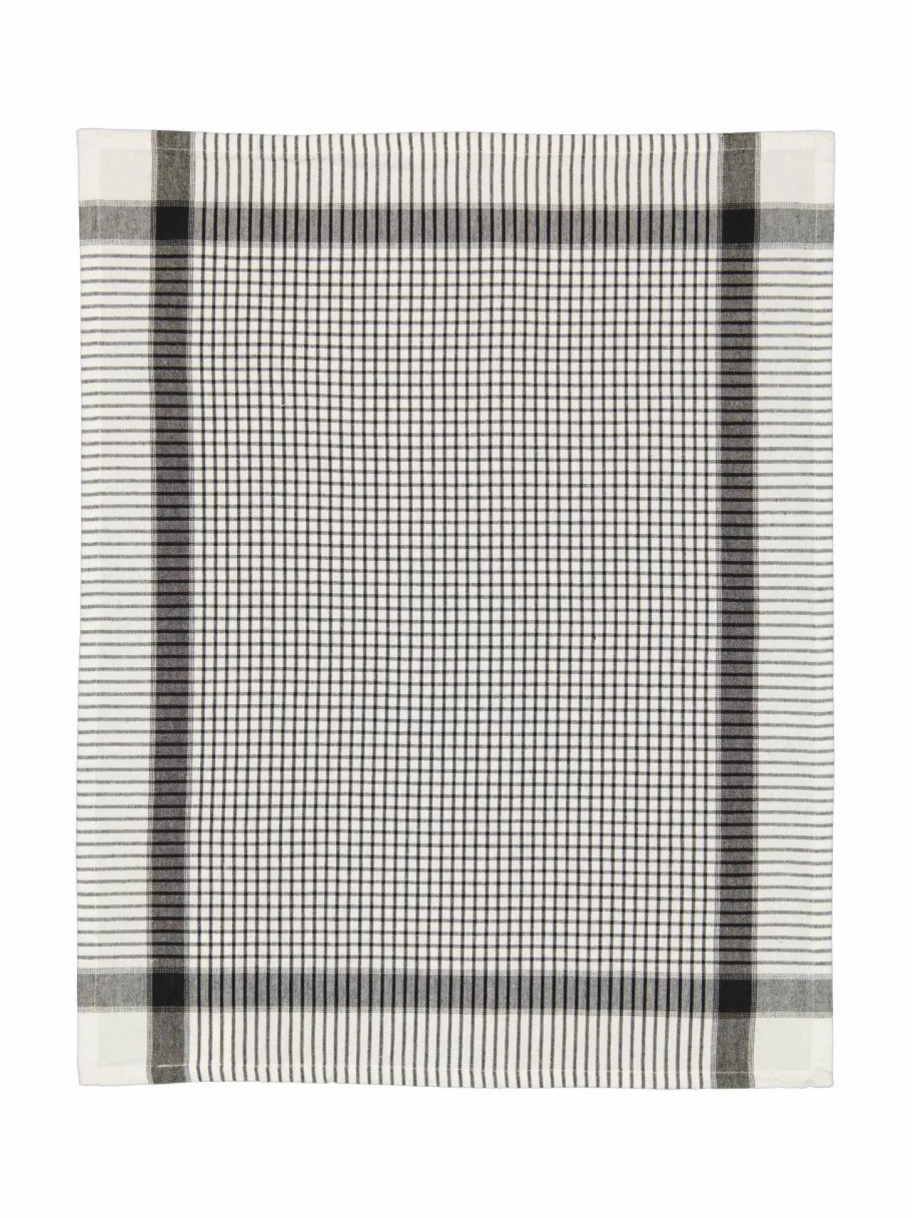 Keittiö- & Kattaustekstiilit|Casa Stockmann Barra-keittiöpyyhkeet 2-pack 50 x 70 cm BLACK
