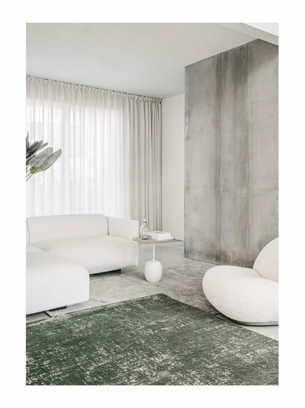 Matot|VM-Carpet Basaltti-matto 240 x 340 cm 490 GREEN