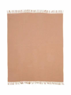 Huovat & Päiväpeitot|Casa Stockmann Basis- villahuopa 130 x 170 cm BROWN