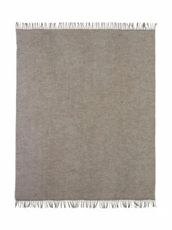 Huovat & Päiväpeitot|Casa Stockmann Basis-villahuopa 130 x 170 cm WOOD BROWN