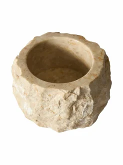 Kynttilät & Lyhdyt|Muubs Batu-pöytäkynttilänjalka CREME