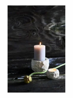 Kynttilät & Lyhdyt|Muubs Batu-pöytäkynttilänjalka CREME