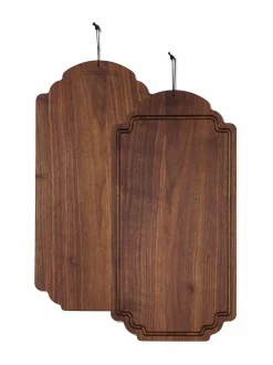 Keittiötarvikkeet|DUTCHDELUXES BBW-F Breakfast Frame -leikkuulauta 19 x 38 cm OILED WALNUT