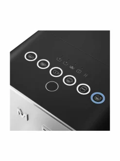 Kahvin- & Vedenkeittimet|Smeg BCC13BLMEU- täysautomaattinen kahvikone ja maidonvaahdotin BLACK