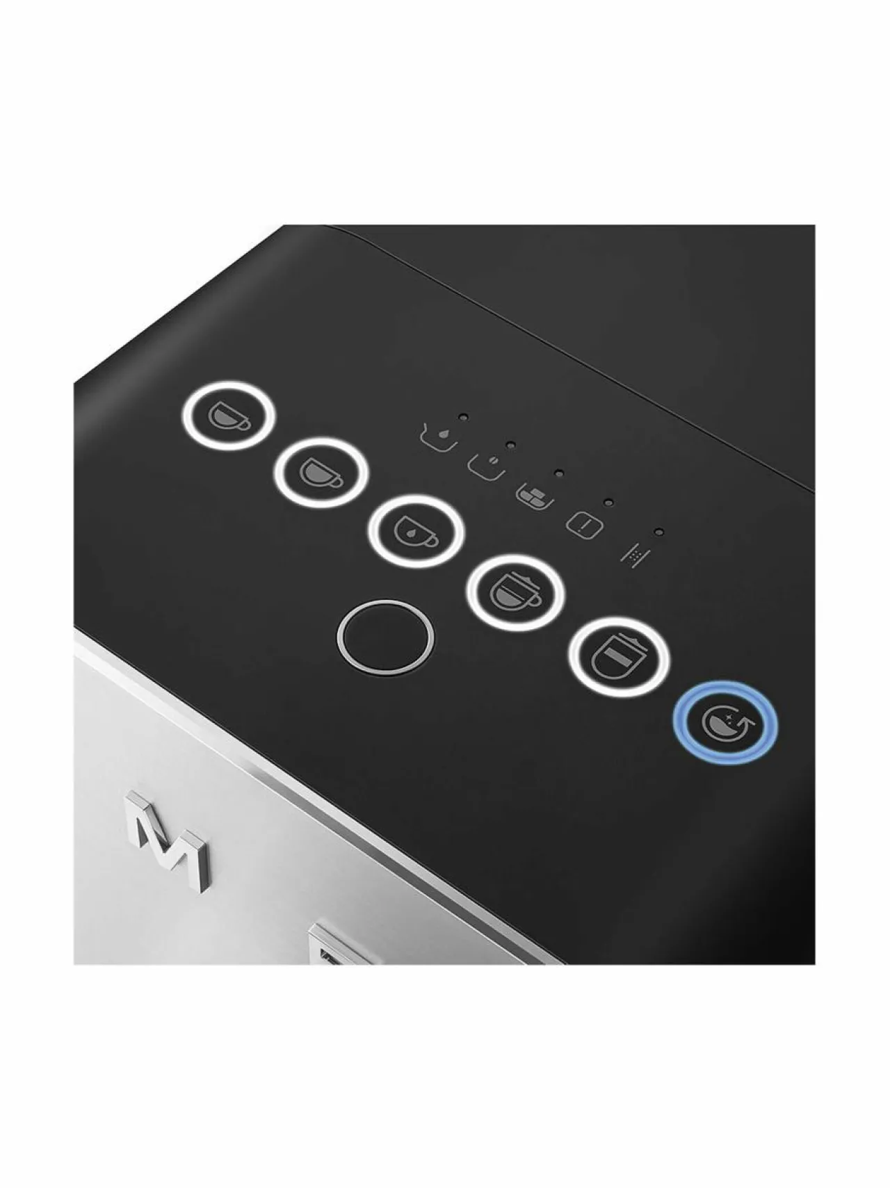 Kahvin- & Vedenkeittimet|Smeg BCC13BLMEU- täysautomaattinen kahvikone ja maidonvaahdotin BLACK