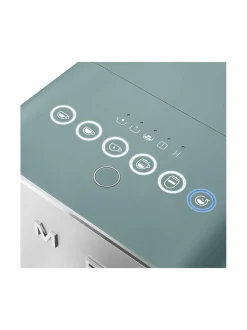 Kahvin- & Vedenkeittimet|Smeg BCC13BLMEU- täysautomaattinen kahvikone ja maidonvaahdotin EMERALD GREEN