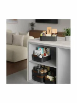 Säilytys|Umbra Bellwood-säilytyskori BLACK/WALNUT