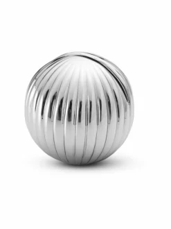 Koriste-Esineet|Georg Jensen Bernadotte-pöytäkortinpidike 4 kpl STEEL