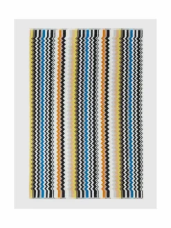 Kylpyhuonetekstiilit|Missoni Home Best-pyyhe 160 BLACK MULTICOLOR