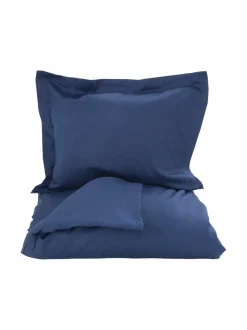 Liinavaatteet|Villa Stockmann Bianca-satiinityynyliina DK. BLUE