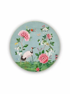 Lautaset & Kulhot|PIP Studio Blushing Birds -lautanen 32 cm BLUE