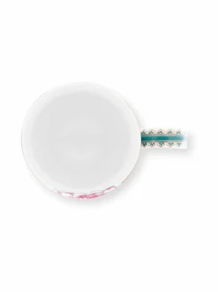 Mukit & Kupit & Asetit|PIP Studio Blushing Birds -muki 450 ml KHAKI