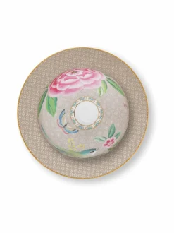 Tarjoiluastiat|PIP Studio Blushing Birds -voiastia 17 x 8 cm KHAKI