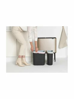 Roskakorit & -Pussit|Brabantia Bo Touch Bin -roska-astia 11 + 23 l GOLD