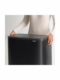 Roskakorit & -Pussit|Brabantia Bo Touch Bin -roska-astia 2 x 30 l MATT BLACK