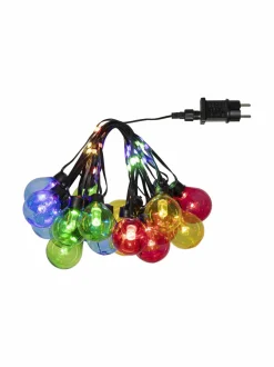 Sisustusvalosarjat|Star Trading Bolla-valoketju MONIVÄRI