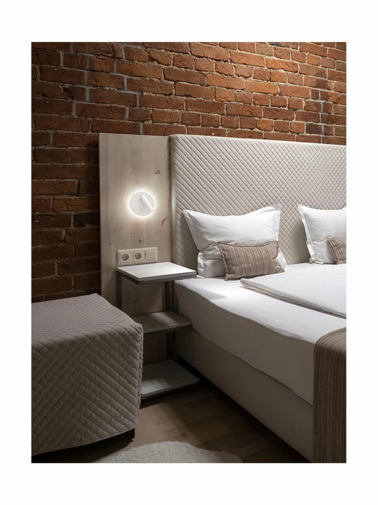 Seinävalaisimet|Design by Grönlund Bonn Round -seinävalaisin WHITE