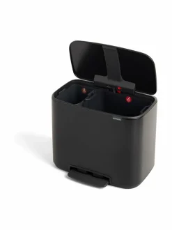 Roskakorit & -Pussit|Brabantia Bo-poljinroskakori 11 + 23 l MUSTA