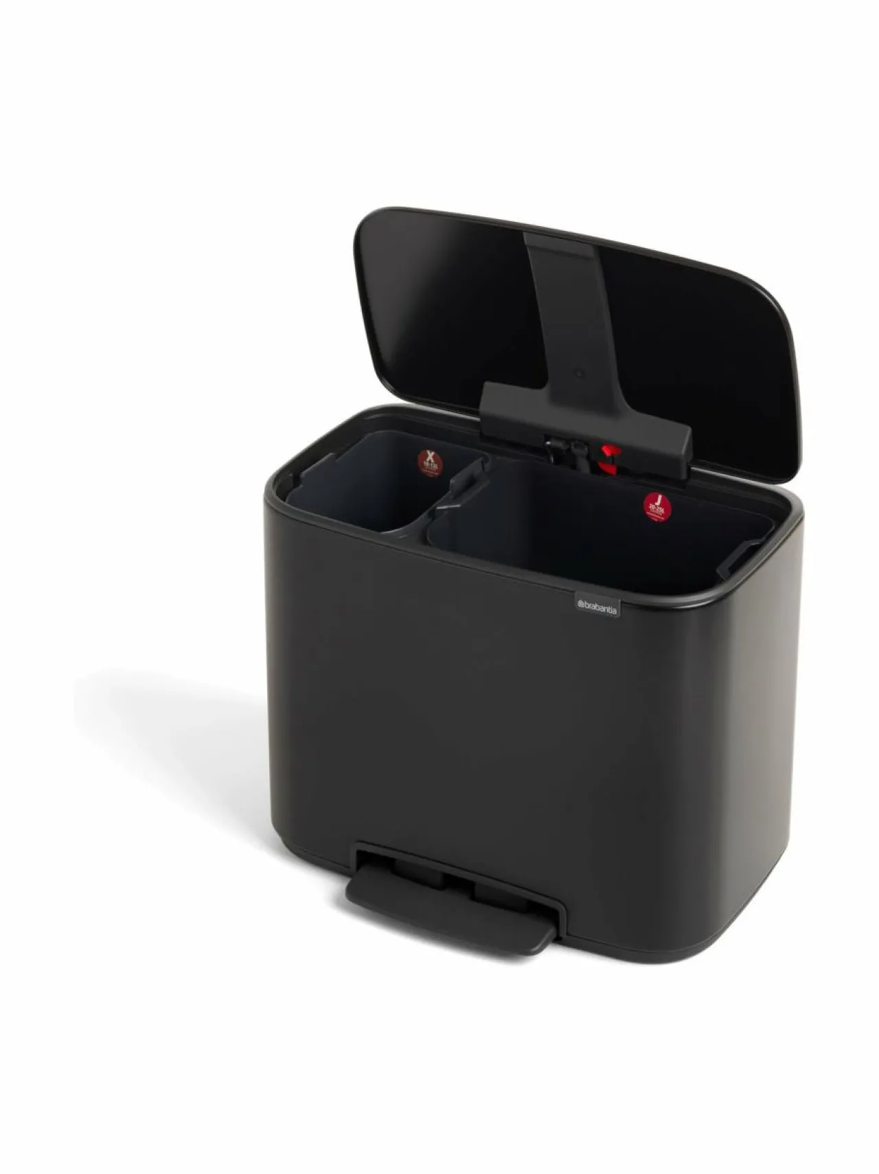 Roskakorit & -Pussit|Brabantia Bo-poljinroskakori 11 + 23 l MUSTA