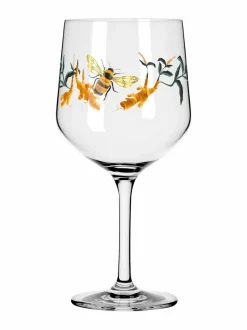 Lasit|Ritzenhoff Botanic Glamour -ginilasit 2 kpl ORANGE BALCK GREEN