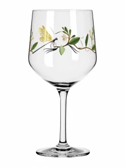 Lasit|Ritzenhoff Botanic Glamour -ginilasit 2 kpl ORANGE BALCK GREEN