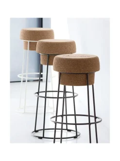 Baari- & Viinitarvikkeet|Domitalia Bouchon Baarijakkara 76cm valkoinen metallirunko