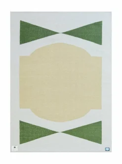 Matot|MUM'S Bowl Rug #6 Large Bowties -matto GREEN