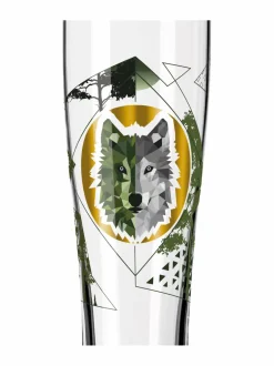 Lasit|Ritzenhoff Brauchzeit Weizen -olutlasi, 2 kpl GREEN,RED,GREY