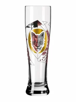 Lasit|Ritzenhoff Brauchzeit Weizen -olutlasi, 2 kpl GREEN,RED,GREY