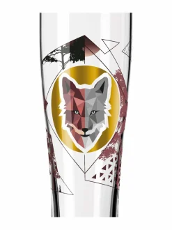 Lasit|Ritzenhoff Brauchzeit Weizen -olutlasi, 2 kpl GREEN,RED,GREY