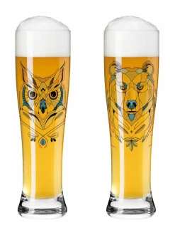 Lasit|Ritzenhoff Brauchzeit-olutlasi, 2 kpl MULTICO