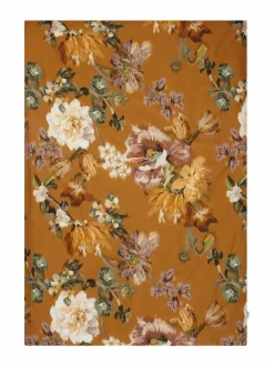 Liinavaatteet|Villa Stockmann Breda-satiinipussilakana CINNAMON YELLOW COMBO