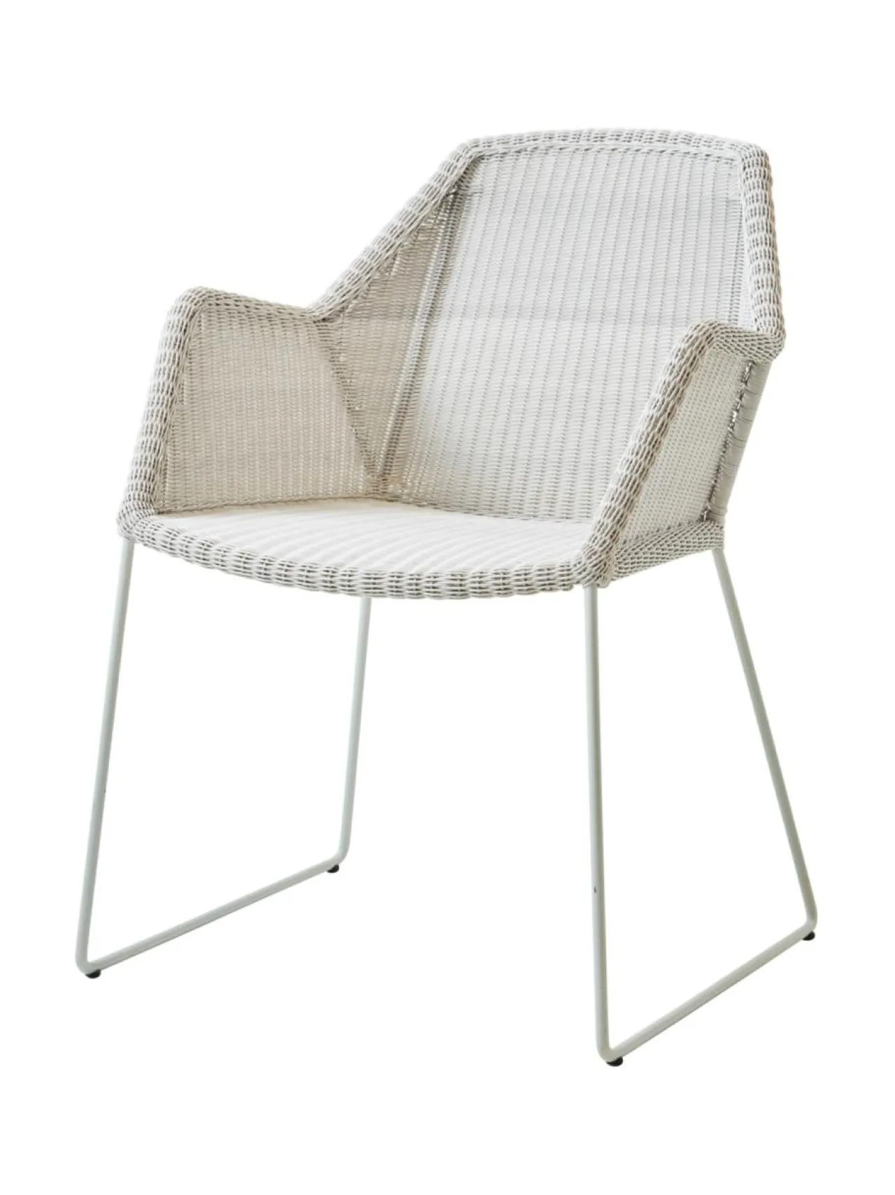 Puutarhakalusteet & Pehmusteet|Cane-Line Breeze-tuoli VALKOHARMAA