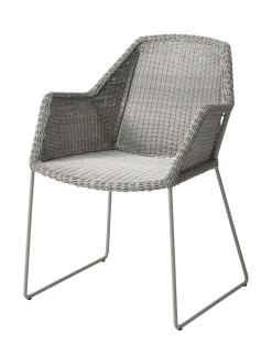 Puutarhakalusteet & Pehmusteet|Cane-Line Breeze-tuoli TAUPE