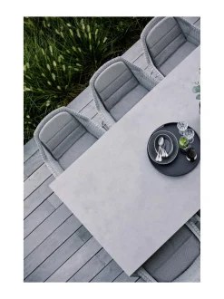 Puutarhakalusteet & Pehmusteet|Cane-Line Breeze-tuolin tyyny, kelkkajalkaiseen malliin VAALEANHARMAA