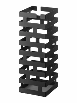Säilytys|Yamazaki Brick-sateenvarjoteline 43 x 15 x 15 cm BLACK