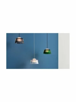 Kattovalaisimet|HAY Brim-riippuvalaisin 24,5 cm SMOKED GREY GLASS