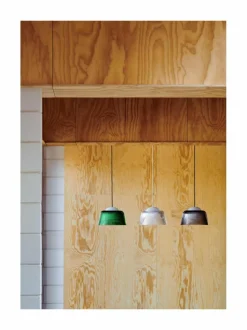 Kattovalaisimet|HAY Brim-riippuvalaisin 24,5 cm SMOKED GREY GLASS