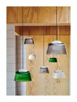 Kattovalaisimet|HAY Brim-riippuvalaisin 24,5 cm SMOKED GREY GLASS