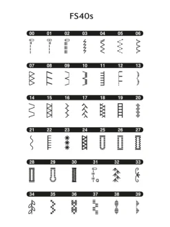 Ompelukoneet|Brother FS40s elektroninen ompelukone