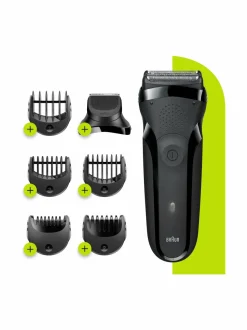 Ihokarvanpoisto|Braun 300BT -parranajokone BLACK