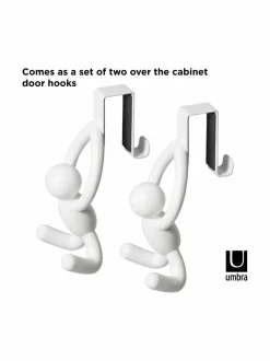 Naulakot & Koukut|Umbra Buddy Over the Cabinet Hook -koukku 2 kpl WHITE