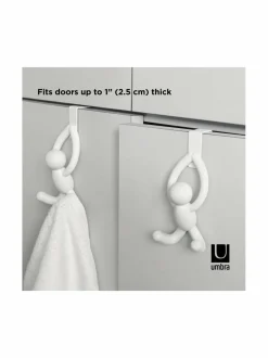 Naulakot & Koukut|Umbra Buddy Over the Cabinet Hook -koukku 2 kpl WHITE