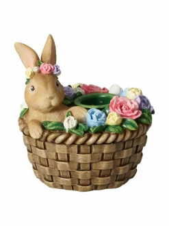 Kynttilät & Lyhdyt|Villeroy & Boch Bunny In Basket -kynttilänjalka MULTICOLOR